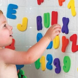 Juguete Baño Letras y Números