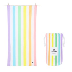 Toalla Dock & Bay Rainbow Pastel XL